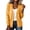 Yellow, variant on Wyongtao Womens Button Up Sweaters Soft Knitted V Neck Long Sleeve Solid Color Cardigan Casual Dressy Fall Winter Tops (XS, Yellow)