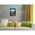 thumbnail image 4 of Zermatt Switzerland - Matterhorn Mountain (Cervin) - Swiss Alps - Vintage Travel Poster by Emanuel Gyger c.1938 - Japanese Unryu Rice Paper Art Print (Unframed) 18 x 24 in, 4 of 4
