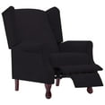 thumbnail image 3 of vidaXL Recliner Black Fabric, 3 of 5