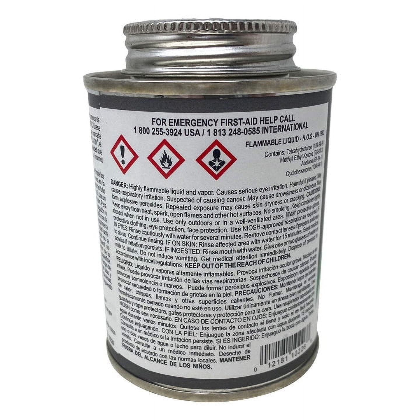 Weld-On P-70 Clear PVC Premium Industrial Strength Primer - Pint - 10226