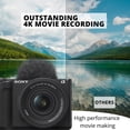 thumbnail image 5 of Sony Alpha ZV-E10 II Content Creators’ Camera Body (Black) Bundle with Vlogger Shotgun Microphone, Joey Mini Extendable Tripod with Built-In Phone Mount, and SDXC UHS-I Memory Card (4 Items), 5 of 7