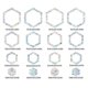 thumbnail image 2 of Anti-collision window decals bird silhouettes glass door protection and save birds, transparent (16 silhouettes), 2 of 5