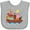 AC-Heather Grey, variant on Inktastic Animal Ark Bible Story Christian Boys or Girls Baby Bib