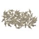 thumbnail image 5 of 20x abalorios de peces de animales, suministros de cuentas, accesorios para hacer joyas DIY, accesorios para suéter, cadenas, pendientes, cremalleras, plata, 5 of 8