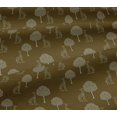 thumbnail image 5 of oneOone Viscose Jersey Fabric Tree & Giraffe Block Print Fabric By The Yard 60 Inch Wide, 5 of 5