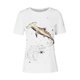 thumbnail image 2 of Tops de Ajuste Suelto para las Mujeres Sudadera Casual Impresa Manga Corta Cuello Redondo Superior, Poliéster, 2 of 4