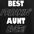 thumbnail image 3 of CafePress - Best Freakin' Aunt Ever Women's Dark Pajamas - Women's Short Sleeve Print T-Shirt and Pants Dark Cotton Pajama Set, 3 of 7
