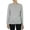 Heather Grey, variant on Women's Scrubs Long Sleeve Cotton Tee Large Heather Grey