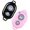 Pink, Black, variant on EQthropy 2 Pack Wireless Bluetooth Selfie Remote Shutter, Universal Phone Camera Controller Compatible with iOS Android iPhone iPad Tablets, 10M Remote Shooting, Black & Pink