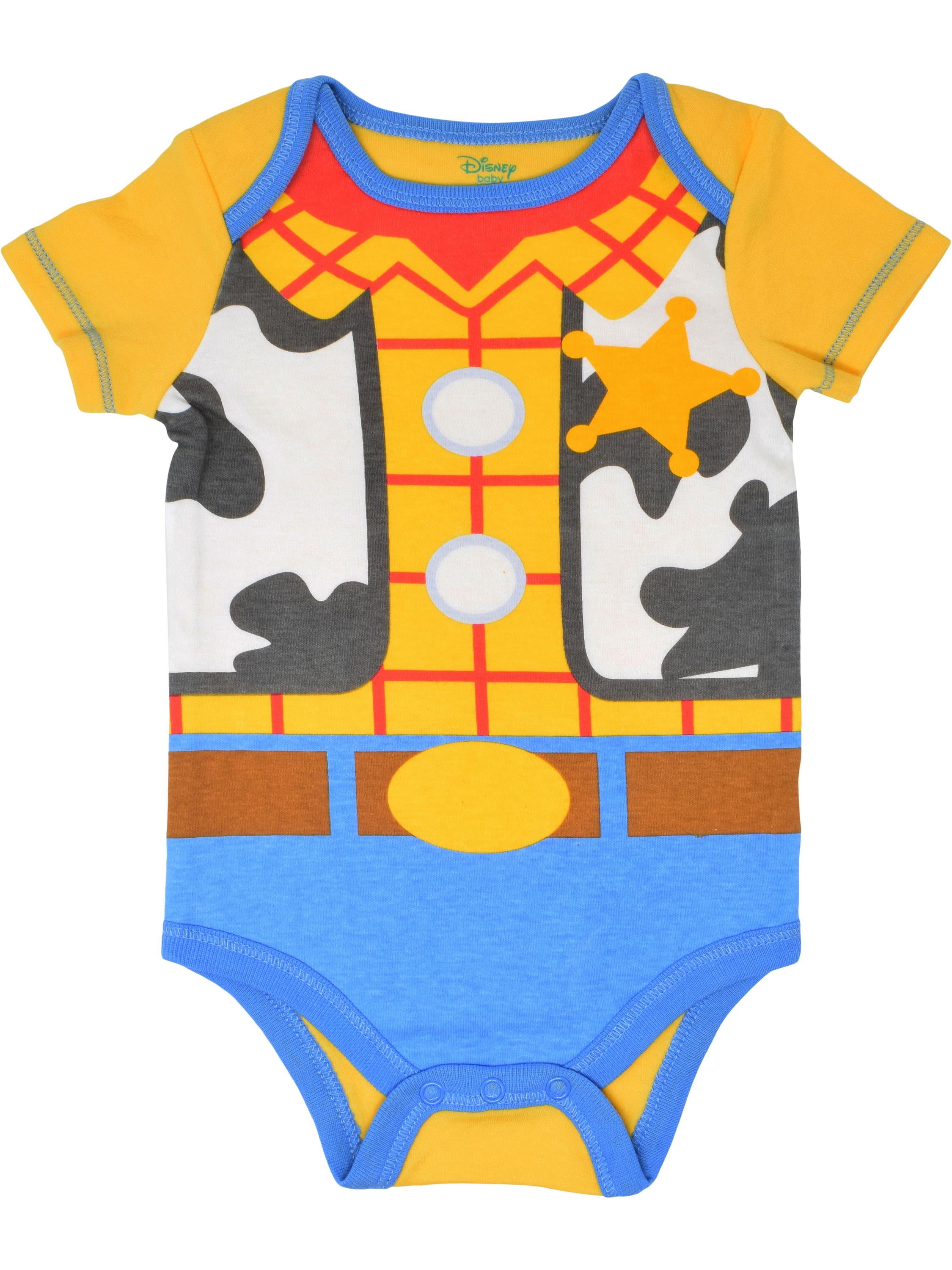 baby disney toy story 5pk bodysuits