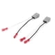 thumbnail image 4 of Conector de arnés de altavoz, par de cables de altavoz de automóvil Conector de arnés de altavoz Conector de arnés de bocina de alta capacidad, 4 of 9