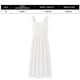 thumbnail image 2 of Vestido largo de verano para mujer, informal, bohemio, sin mangas, con tirantes finos, fruncido, con capas, largo, para playa, con cintura alta, holgado, con capas, corte A, midi, 2 of 6