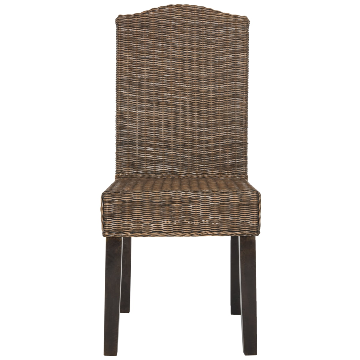 SAFAVIEH Odette 19''H Wicker Dining Chair Brown / Multi