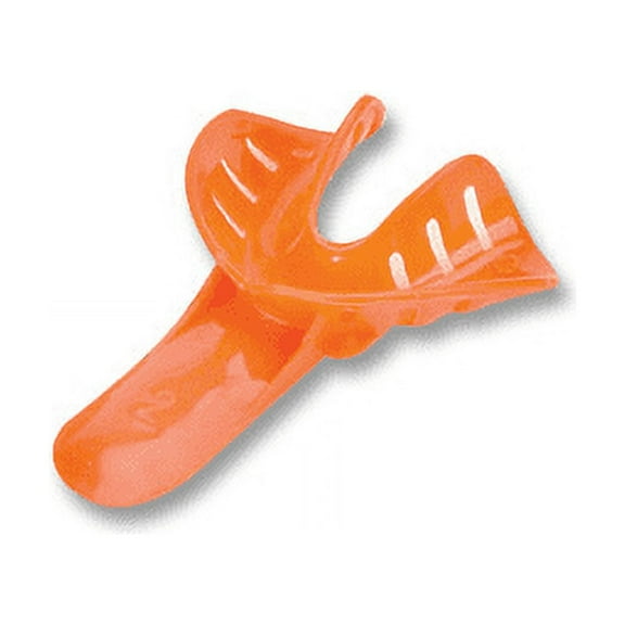 Plasdent ITO-2U Ortho Impression Trays Child Medium Upper #2 Orange 25/Pk