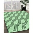 thumbnail image 2 of Ahgly Company Indoor Rectangle Patterned Mint Green Area Rugs, 5' x 7', 2 of 6