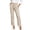 #A Beige, variant on Taqqpue p Womens High Waist Trouser Pants Dress Pants for Women Office Straight Leg Trousers Elastic Waist Dress Slacks for Women Work Casual