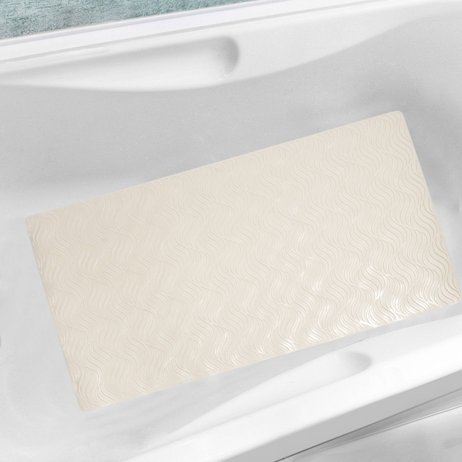 Popular Bath Natural Rubber Dream Bath Tub Mat, 16" x 28"