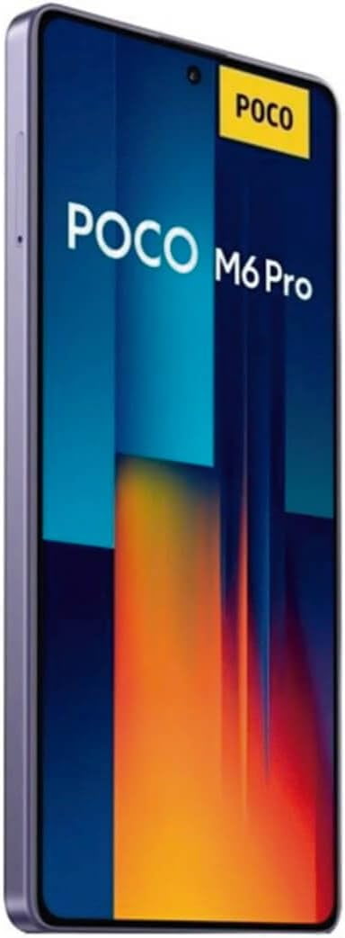 Xiaomi POCO M6 グローバル版 スマートフォン パープル 256GB Xiaomi Poco M6 Pro 4G LTE GSM (256GB + 8GB) 64MP Triple