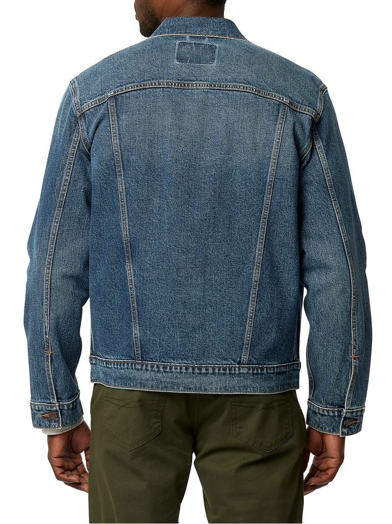 Levi Strauss Signature Men's Chore Trucker Jacket - Walmart.com