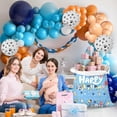 thumbnail image 5 of 36×56 Inch Large Blue Plastic Birthday Gift Bags Boys Jumbo Happy Birthday Themed Kids Gift Bag XL Parties Favors Decorations, 5 of 9