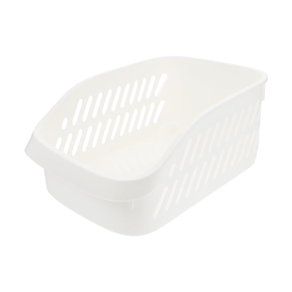 MERRYHAPY White Desktop Storage Box with Smooth for Jewelry, Small Craft, and Office Organization