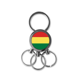 thumbnail image 1 of Bolivia national flag America del sur país símbolo Mark patron Llavero de metal de acero inoxidable Llavero Anillo de cadena Llavero, 1 of 3