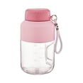thumbnail image 4 of Licuadora portátil exprimidor automático USB de mano exprimidor de frutas 1000 ml eléctrico Tapa simple rosa, 4 of 9