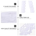 thumbnail image 4 of Shisuyan 25 Yards Cotton Lace Trim Lace Ribbon Roll for Sewing Craft Making Decoration, 4 of 8