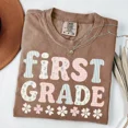 thumbnail image 3 of First Grade Teacher Comfort T-Shirt – Cute Back to School Elementary Tee, Summer Teacher Appreciation Gift for Women, 3 of 7