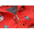 thumbnail image 5 of Peyan Kids Baby Boy Dinosaur Clothes Waterproof Windbreak Hooded Coat Jacket Outerwear, 5 of 7