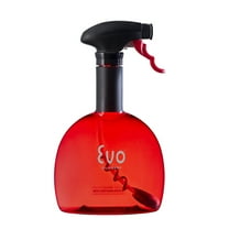 Evo Original Oil Sprayer, Non-Aerosol for Olive Oil, Cooking Oils, and Vinegars, Red, 18-Ounce Capacity