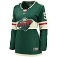 thumbnail image 2 of Women's Fanatics Jake Middleton Green Minnesota Wild Home Breakaway Player Jersey, 2 of 3