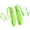 Grass green, variant on Crosses Strap Socks for Women Fluorescent Bright Color Skateboard Calf Socks for Parties and Street Styles Photography