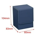 thumbnail image 4 of Trading Card Deck Box Organizer Storage Case Collectible Game Card Holder Holds 100+ Card for MTG Card Blue, 4 of 9