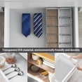 thumbnail image 4 of Drawer Liners EVA Anti-slip Kitchen Shelf Liner Drawer Mat Tableware Mat Cabinet Liner for Kitchen Shelves Drawers Table Tops Gray (45cmx150cm/450cm), 4 of 7