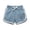 Light blue, variant on WREESH Toddler Kids Boys Girls Shorts 2-15 Years Children's Beach Pants Small Cotton Shorts Summer Outer Wear Sports Casual Hot Pants Children's Short Sweatshorts Light blue