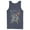 Navy Blue, variant on Men's Superman Electrified  Tank Top Black 2X Large