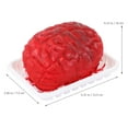 thumbnail image 2 of Patrón de cerebro de Halloween caja de comida rápida accesorios de órganos corporales decoración de Halloween, 2 of 5