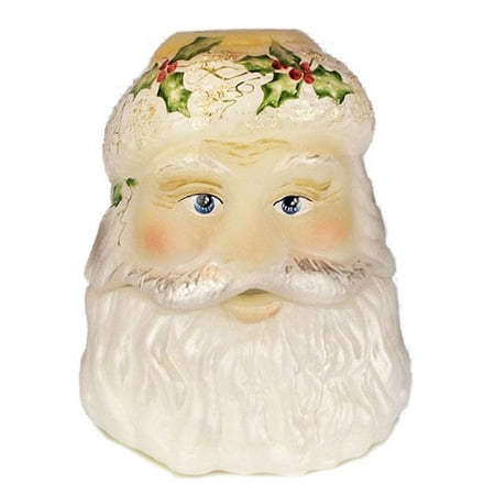 - Fenton Art Glass Limited Edition 5080MV Santa Head Fairy Light