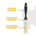 thumbnail image 6 of GOOD 3-Piece Polyester Brush Set, 6 of 9