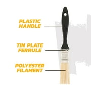 GOOD 3 Piece Polyester Paint Brush Set