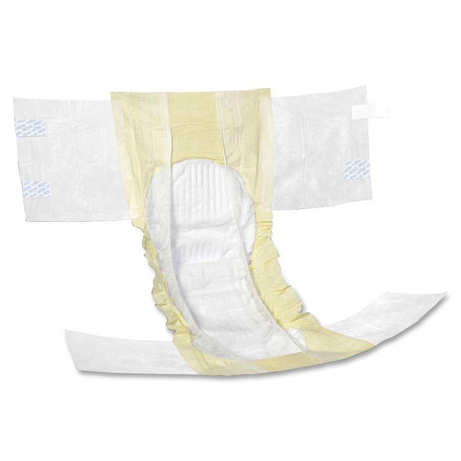 Medline FitRight Ultra Adult Diapers, Disposable Incontinence Briefs with Tabs, Heavy Absorbency