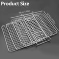 thumbnail image 2 of MesaSe Dehydrator Rack Large Capacity Food Dehydrator Stand Rack Stainless Steel Air Fryer Grill Stand Accessories 3 Layers Stackable Drying Rack Stacker Trays Kitchen Tool, 2 of 9