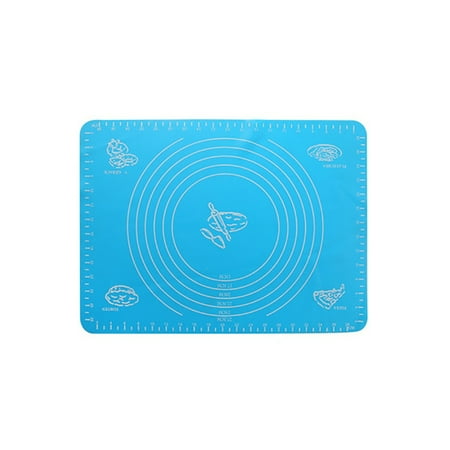 

VEAREAR Rolling Dough Mat Kitchen Silicone Rolling Dough Mat Fondant Pastry Non-stick Pad Baking Sheet