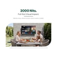 thumbnail image 5 of Sylvox Smart Outdoor TVs 43" 4K Full Sun Television 2000 Nits,IP56 Waterproof Google TV,Ultra-Narrow Bezel,Framless Pro, 5 of 21