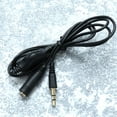 thumbnail image 4 of 1M 3.5mm Mâle à Femelle Stéréo Casque Audio Rallonge Cordon avec Contrôle du Volume (Noir), 4 of 5