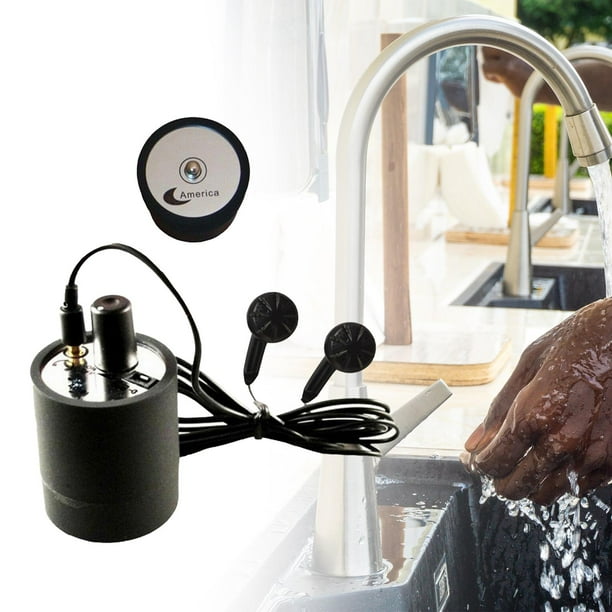 Through Wall Microphone Built in Battery Water Leakage Monitor Tester