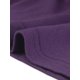 thumbnail image 5 of Blusa de Manga Larga con Cuello Fruncido para Mujer Blusa Informal Morado oscuro S, 5 of 5
