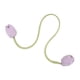 thumbnail image 2 of Tulip Curtain Tiebacks | Floral Cloth Drawstring Hook | Elegant Decorative Window Holdbacks | Versatile Room Accessory | 16 Inch Long | Beige Pink Blue | 1 Piece, 2 of 6