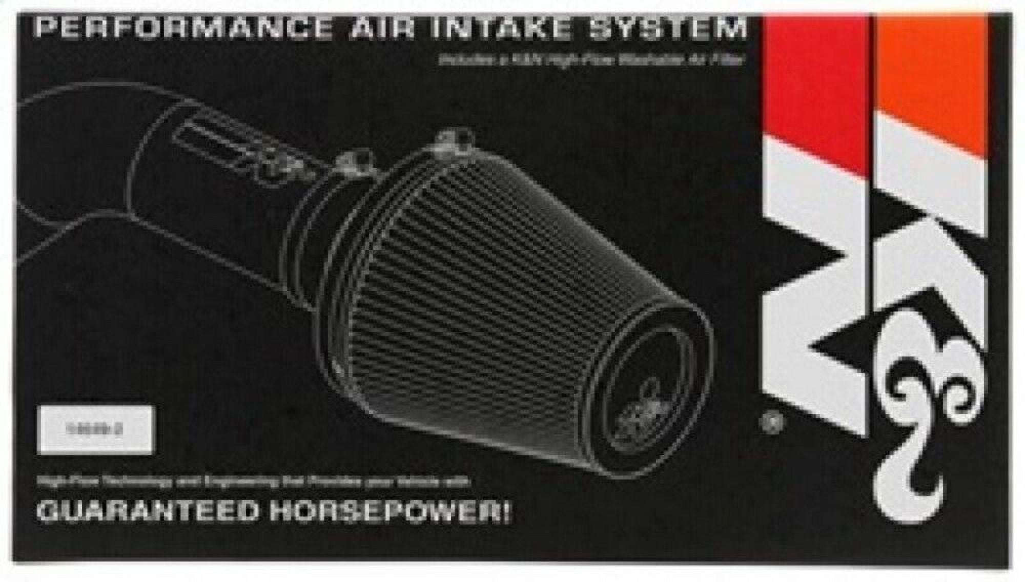K&N Performance Cold Air Intake System: Easy Installation, Engineered to Maximize Airflow, Boost Horsepower & Torque, 57-1552